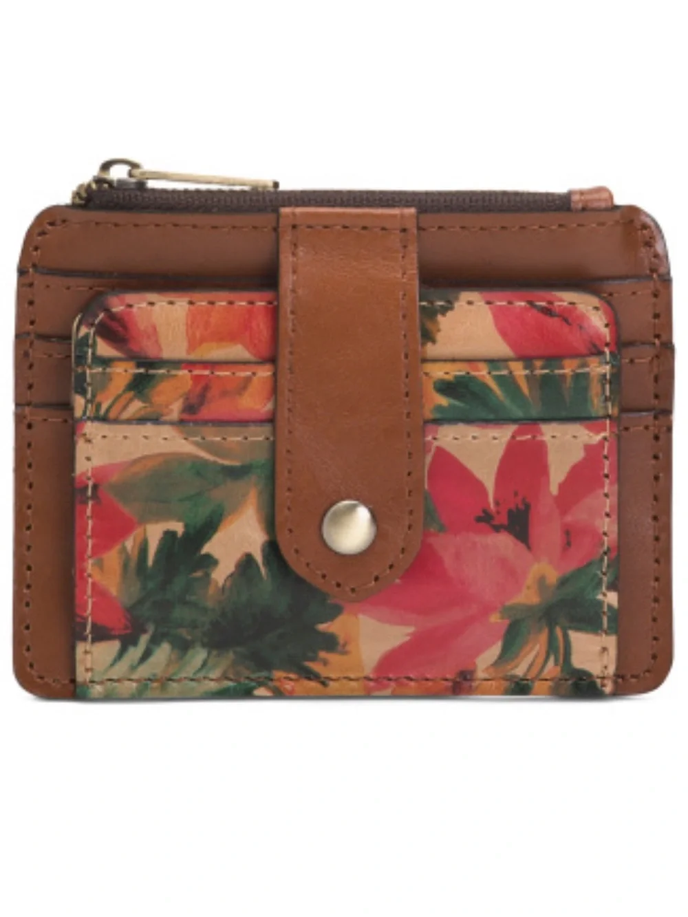 NWT Patricia Nash Cassis ID & Credit Card Case Wallet – Floral Print